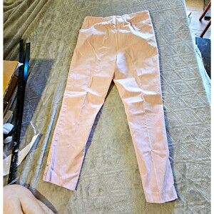 Jessica Riley Women’s Pink Skinny Knit Pants Pull On Stretch High Rise 25" L